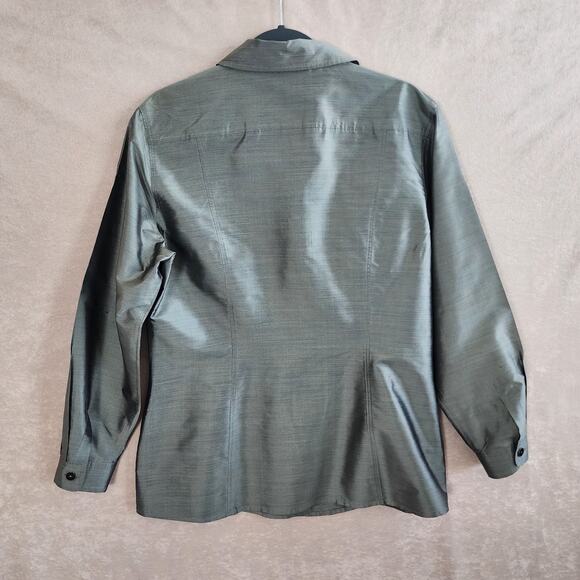 ESCADA ELEMENTS Womens Silk Top Size 42 (US LARGE) Corpcore Made in Germany Top - Picture 9 of 15